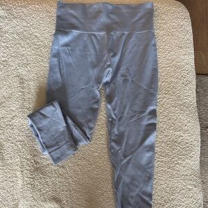 Set Active blue Sculpflex leggings, size Medium